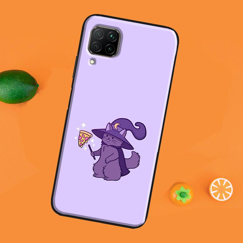 Pisică magică Carcasa Vrăjitoarelor Pentru Huawei P30 Pro P20 P40 Mate 20 Lite P Smart 2021 2019 Nova 5T Honor 50 10i 9X 8X