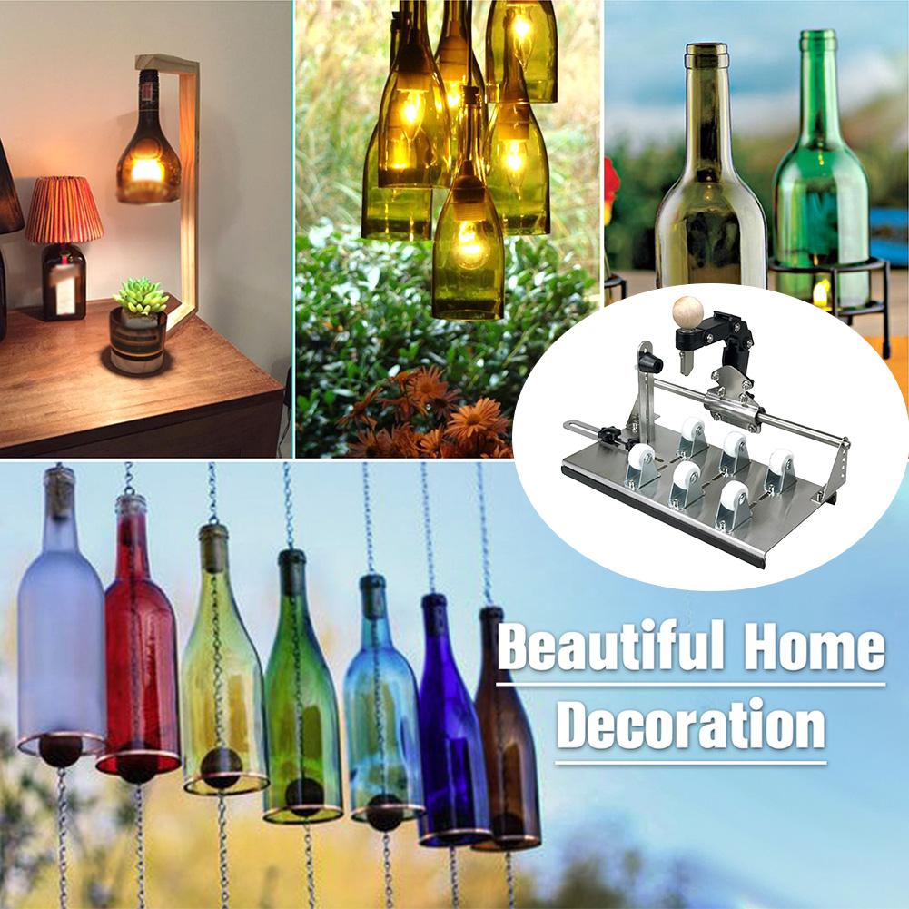 DIY Glass Bottle Cutter Machine Kit for Bottles of Beer Liquor Whiskey DIY Glass Cutting Tool Wine Beer Glass Sculptures Cutter