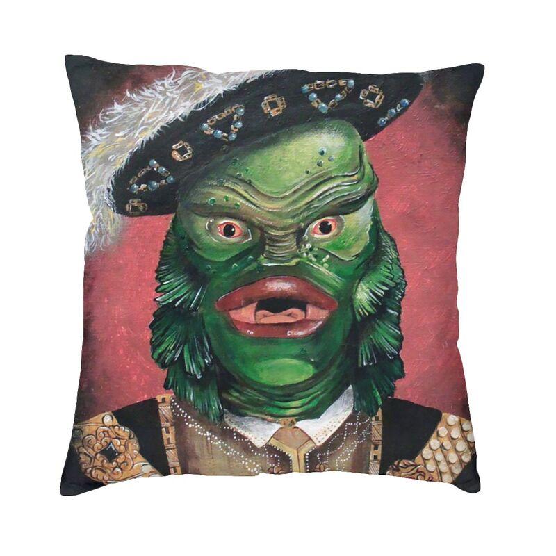 Creature From The Black Lagoon Pillow Case xcm Decorative Comedy Horror Movie Nordic Cushion Cover Velvet Pillowcase