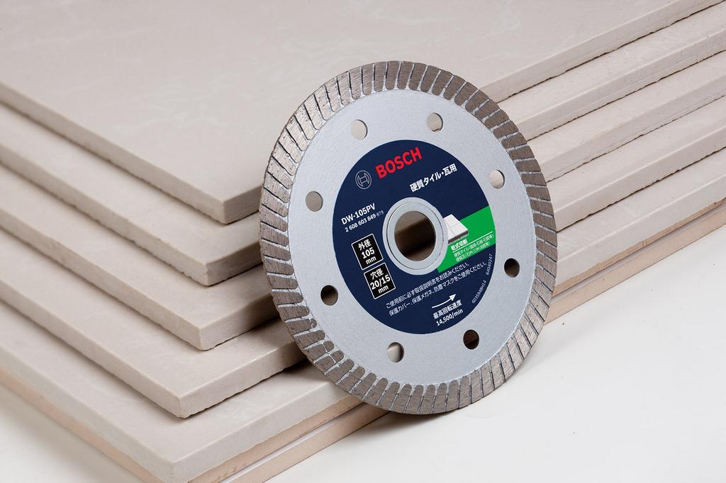 BOSCH Value Series Diamond Wheel, 105mm (Waveform) DW-105PV