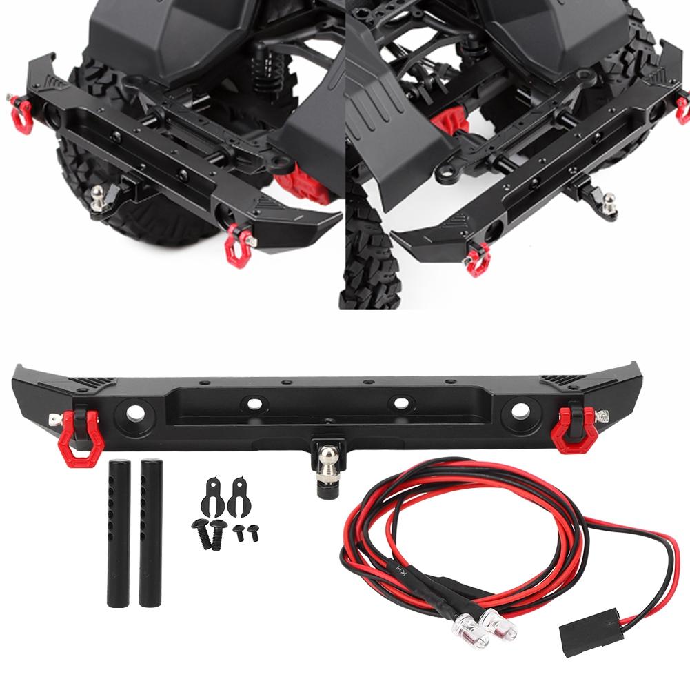 Metal Rear Bumper with D Rings Fit for Axial SCX10 III AXI03007 1/10 RC Car Model