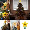 Super Mario Bros Star Light Up Holiday Weihnachtsbaum Topper Deko Party Lampe