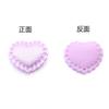 50Pcs/Lot Colorful Fabric Love Heart Petals Sponge Petal Patches For DIY Wedding Party Hairclip Clothing Decoration Supplies