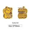 999 Pure Gold Treasure Chest Phone Sticker - Princess New Year Wealth Stickers Gift