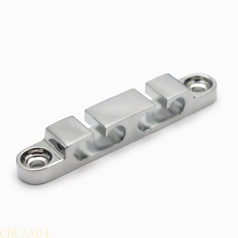 A1A2 Electric Bass String Guide Bass Headstock Protector Retainer Metal Texture