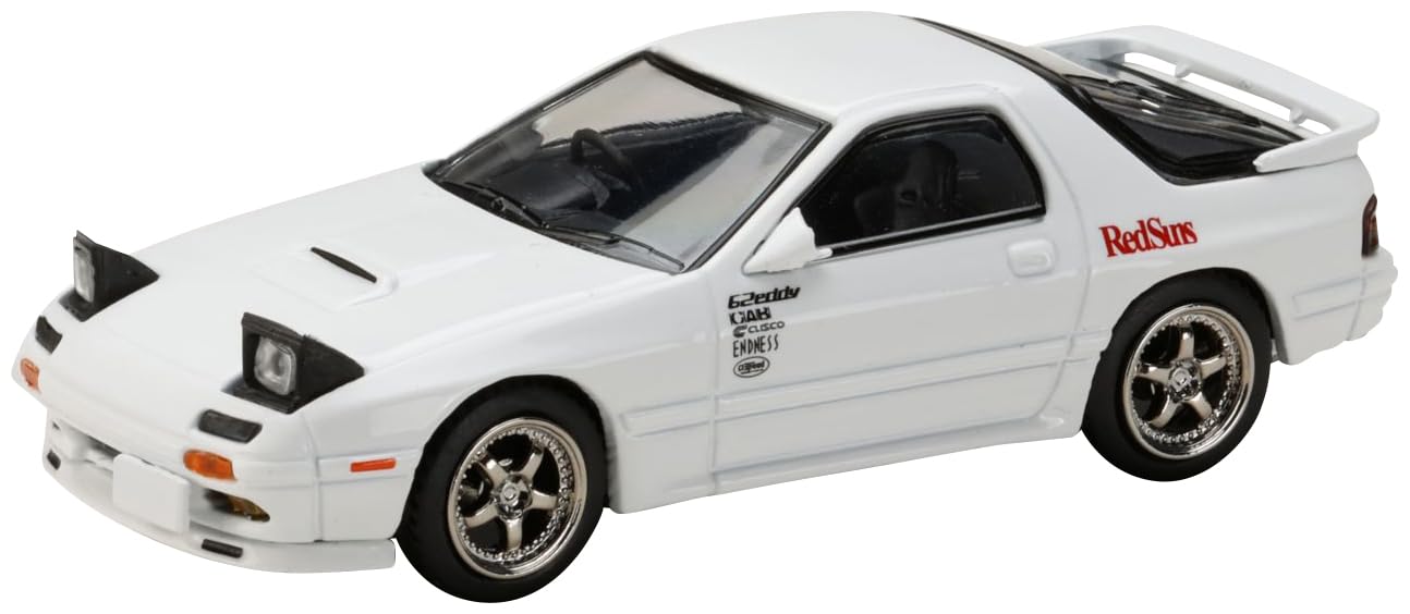 

HobbyJAPAN Initial D 30th Anniversary Blister Package Diorama Set Series Mazda D Ryosuke Takahashi VS Takumi Fujiwara Completed Model HJDMD003A 1/64