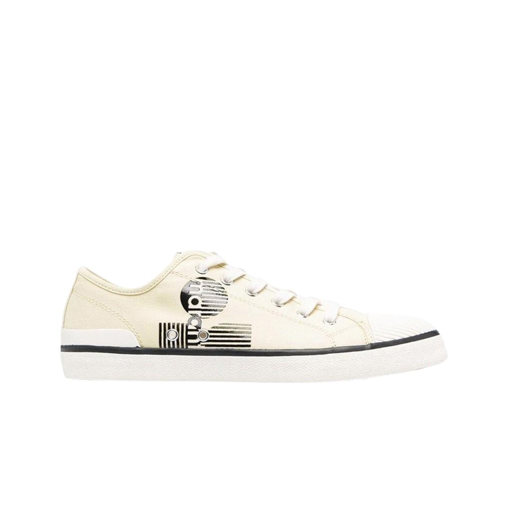 Isabel Marant Binkooh Canvas Logo Sneakers Chalk - 22ss