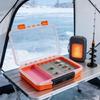 Multiple Color Light Weight Fly Fishing Lures Box Fly Fishing Lures Box Single Sided Clear Lid Fly Fishing Baits Box