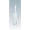 Kikuron Kiraria Slat Toilet Brush, Made in Japan, Antibacterial, with Case, Wedding White, 300419