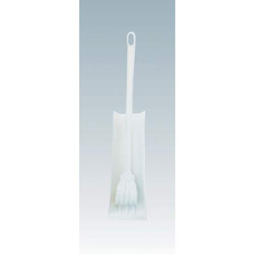 Kikuron Kiraria Slat Toilet Brush, Made in Japan, Antibacterial, with Case, Wedding White, 300419