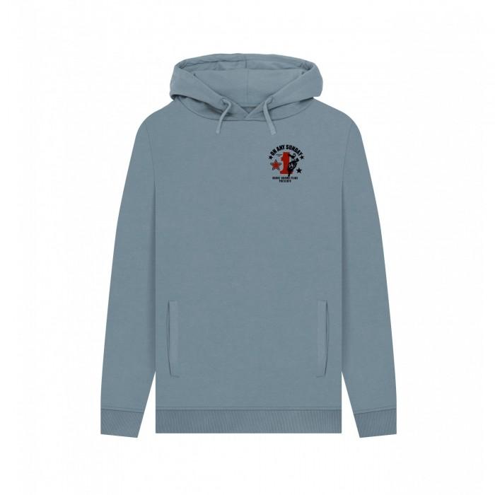 On Any Sunday Unisex Adult Motorsport Mini Print Hoodie
