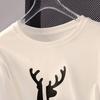 Women's Casual Colorblock Print Short Sleeve T-Shirt