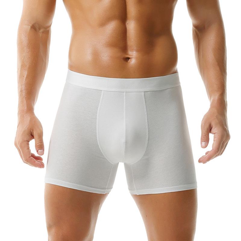 European & American Anti-Chafing Breathable Men's All-Cotton Underwear Shorts