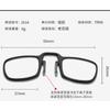 Stick On Phone Mini Clip Nose Bridge Reading Eyeglasses Ultra Thin Reading Glasses +10 +30Portable Presbyopic Eyewear With Case +1.0 +3.0