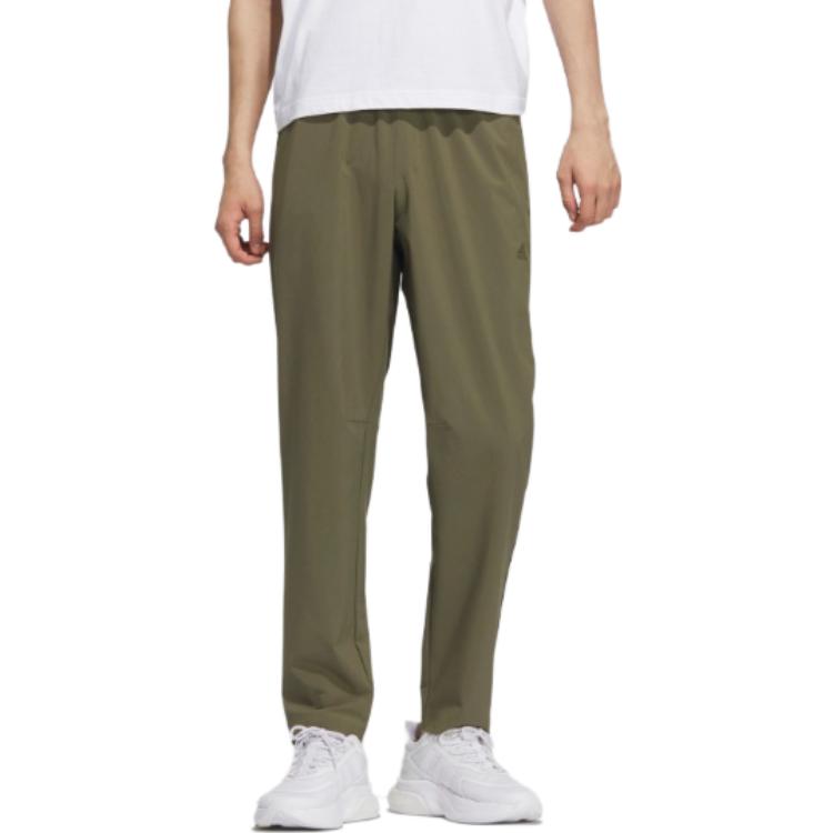 adidas Knitted Sweatpants Men's Olive IP3976