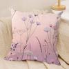 Little Flowers Cushion Cover Soft Plush Fabric DoubleSided Printed Sofa Cushion Cover for All Seasons Home Decor Gift