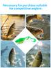 Soft Fishing Lure Ideal for Catching Pike and Zander, Featuring a 60-millimeter Body with Lifelike Swimming Action To Attract Predatory Fish Easily