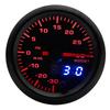 2" 52mm 7 Colors LED Car Auto Turbo Boost Gauge PSI Meter Analog/Digital Dual Di