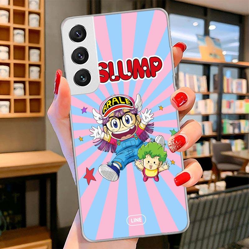 Dr Slump Arale Anime Cover Phone Case For Samsung Galaxy S26 S25 Edge S24 Ultra S23 S22 Plus S21 S20 FE Soft Fundas Shell Galaxy