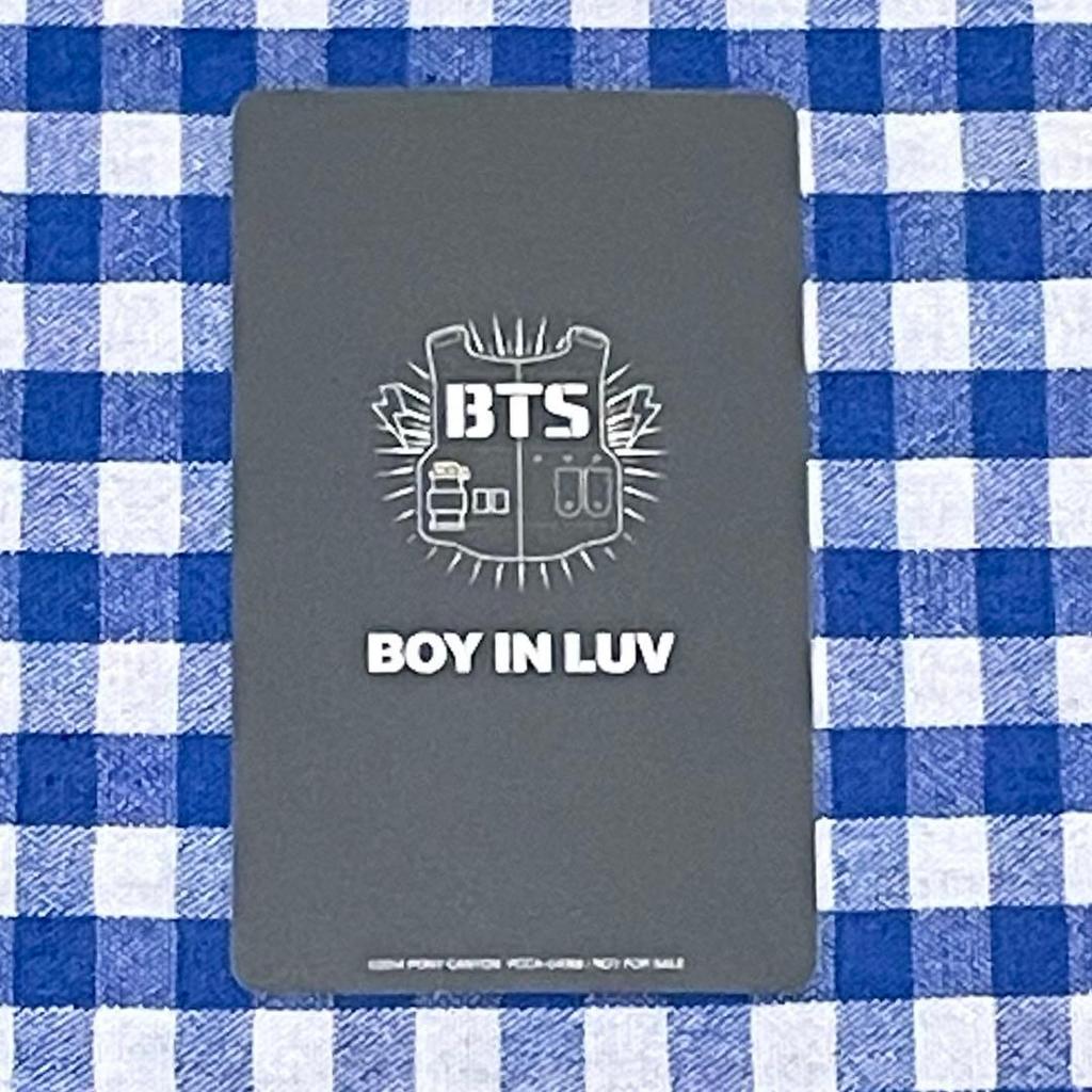 [USED] Official BTS (Bangtan Boys) BOY IN LUV Photocard Jimin