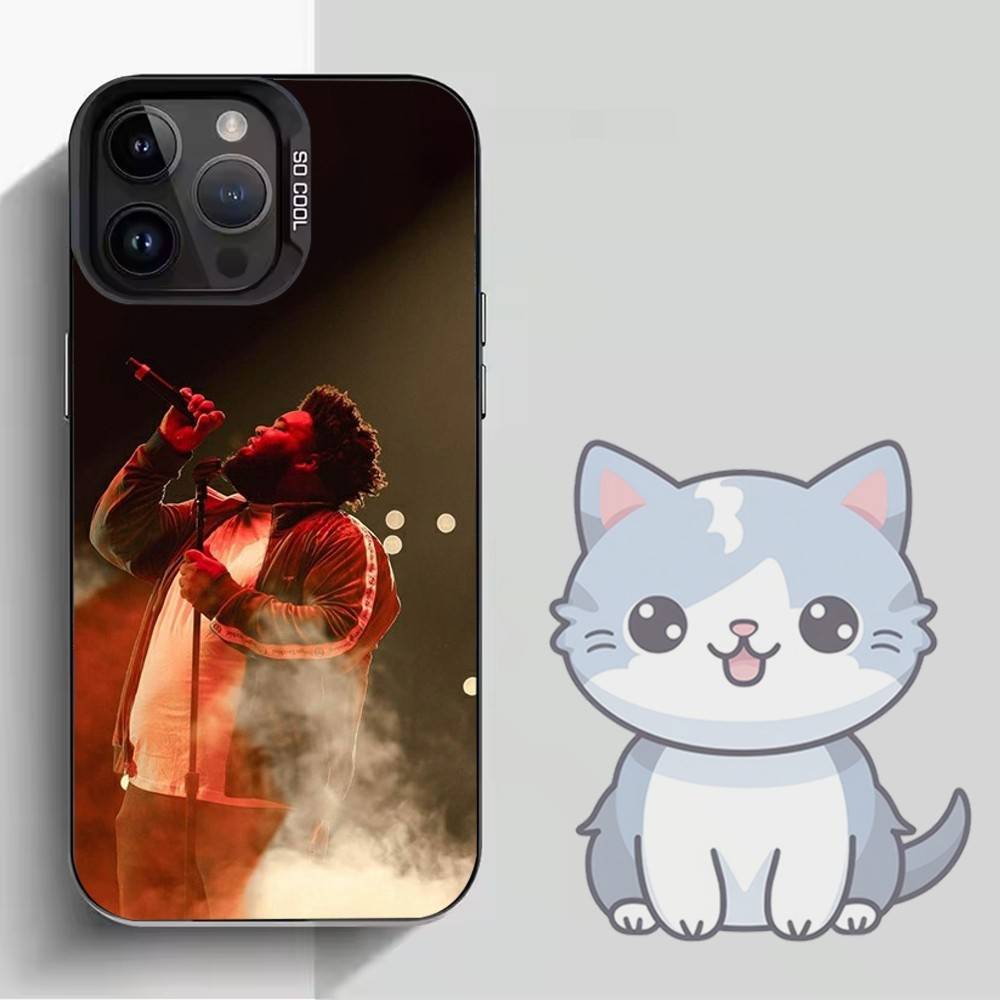 R-Rod W-Wave Graphic  Phone Case For iPhone 16,15,14,13,12,11,Mini,Pro,MAX,plus,Black Matte Shockproof Cover