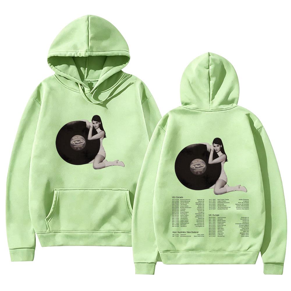 Sienna Spiro My House Tour Hoodies Vintage Graphic Print Sweatshirts Women Aesthetic Street Style Pullover Unisex Y2K Streetwear