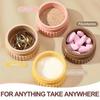 4PCS Mini Silicone Storage Box 20ML Cream Powder Case Practical Pill Case  Creams