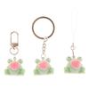 1 Stück Flauschiger Niedlicher Liebe Frosch DIY Handykette Taschenanhänger Ohrringe Autoanhänger
