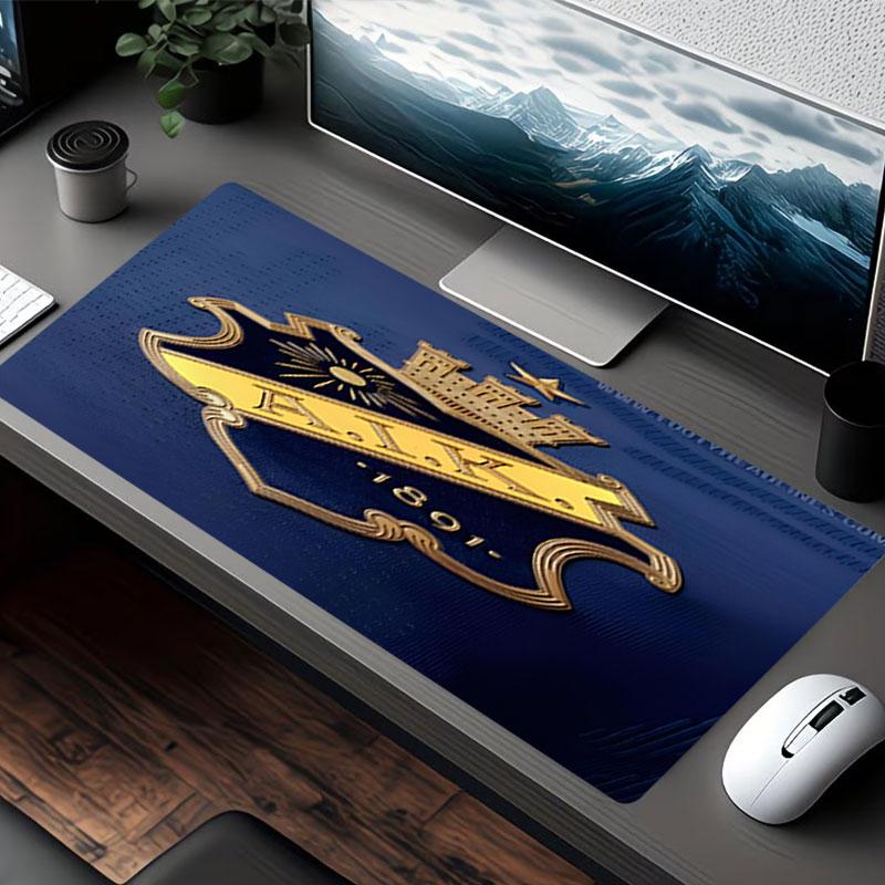 AIK Fotboll Print Mouse Pad, for Keyboard Pad Laptop PC Mat for Office Home Use, Desk Decor, Perfect Birthday Gift for Gamers