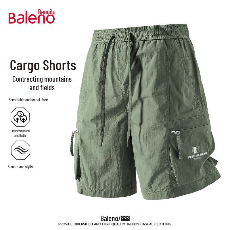 

Baleno Men s Lightweight Breathable Casual Cargo Shorts XL