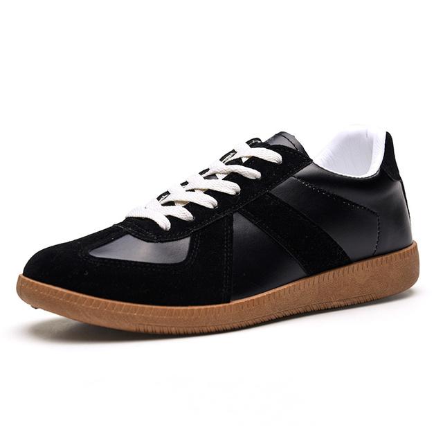 

Niche Retro Мужская обувь Летняя новая универсальная мужская повседневная спортивная обувь Нескользящая износостойкая амортизирующая обувь для скейтборда 44 чёрный