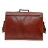 Leather Brown Messenger Shoulder Laptop Briefcase Business Bag New Men's Vintage