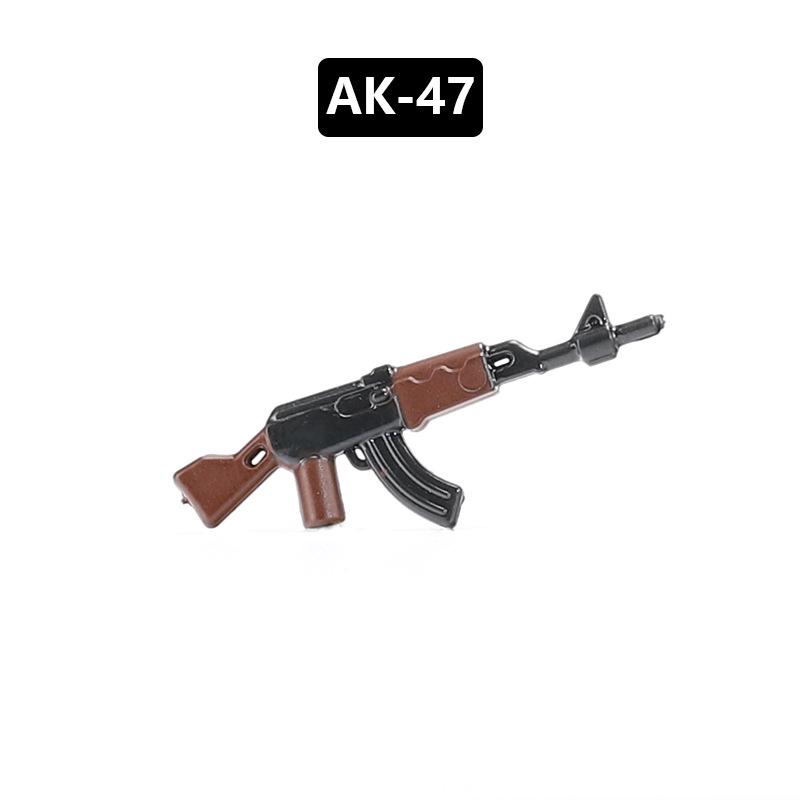 

«Набор фигурок военного собрания»: Цветное оружие, пластиковые аксессуары, настольная модель для песка