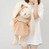 Hug Doll Rabbit Plush Toy Children's Comfort Doll Sleeping Pillow Long Ears Rabbit Doll Gift