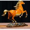 1PCS Metal Zodiac Horse Decoration Office Desktop Living Room Wine Cabinet Decoration Crafts Company Opening Gift