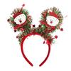 Festive Headband Festive Christmas Headbands for Women Girls Holiday Tree Reindeer Snowman Bell Hair Accessories with for 2026