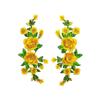 Stylish Flower Embroidered Patches Elegant DIY Sewing Patches Fabric Patches  Dress Repair