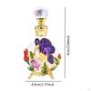 Glass Perfume Bottle Dispenser 25ml Container Gifts Decorative Vintage Decoration Women Flower