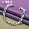 CHSHINE Argent Sterling 925 Hommes Bracelet Chaîne Exquis Pour Femmes Mariage Mode Charme Bijoux