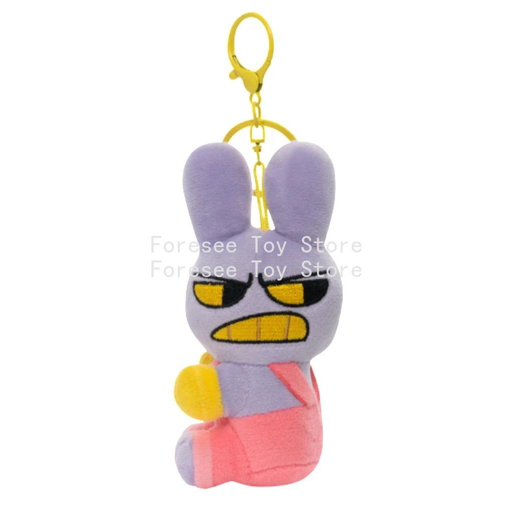 15cm Der Erstaunliche Digitale Zirkus Anime Umgebung Niedliche Plüschtiere Jax Caine Rbbit Puppen Schlüsselanhänger Ornament Bestes Geburtstagsgeschenk für Kinder