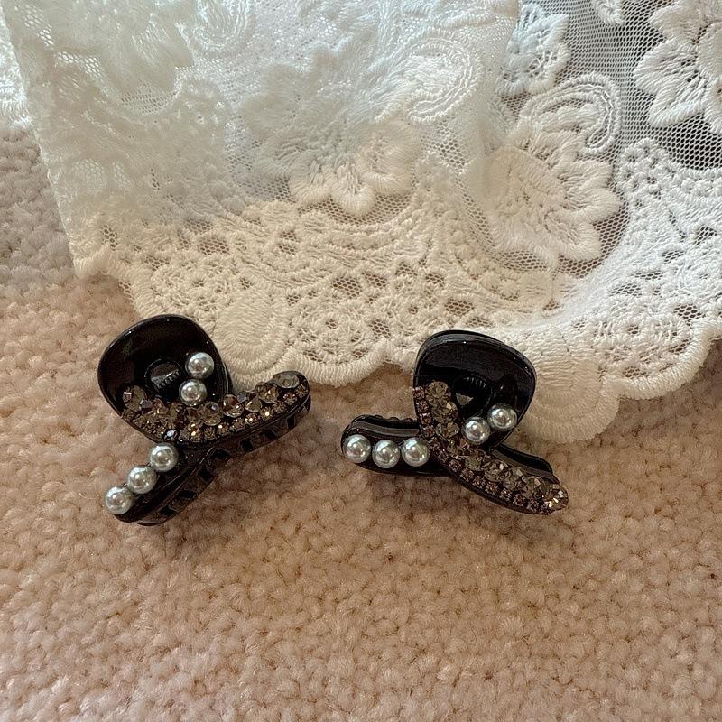 

Ультра-блестящие двойные заколки, Ретро Хай-энд Пересекающиеся Кристальные Маленькие Заколки для Волос, Элегантные Аксессуары для Волос, Изысканные Боковые Заколки