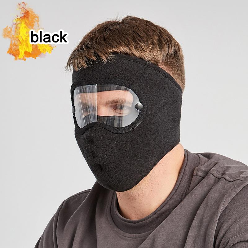 Cycling Full Face Mask Windproof Anti-fog Cycling Goggles Hood Mask Winter Cap Ski Breathable Masks Balaclava Motorcycle Mask