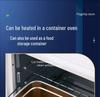 316 Stainless Steel Food Grade Microwave Bento Box for Office Lunch and Fresh Fruit Storage