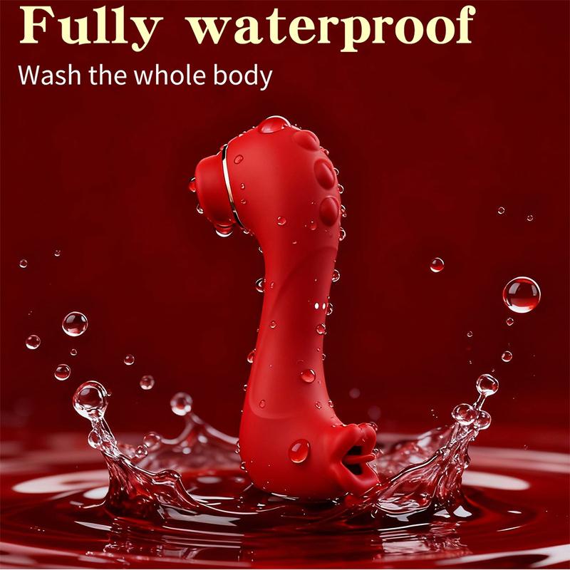 2 In 1 Sucking Vibrator Female Clit Nipple Stimulator G Spot Oral Licking Sexual Masturbator Erotic Adult Sex Toys for Women