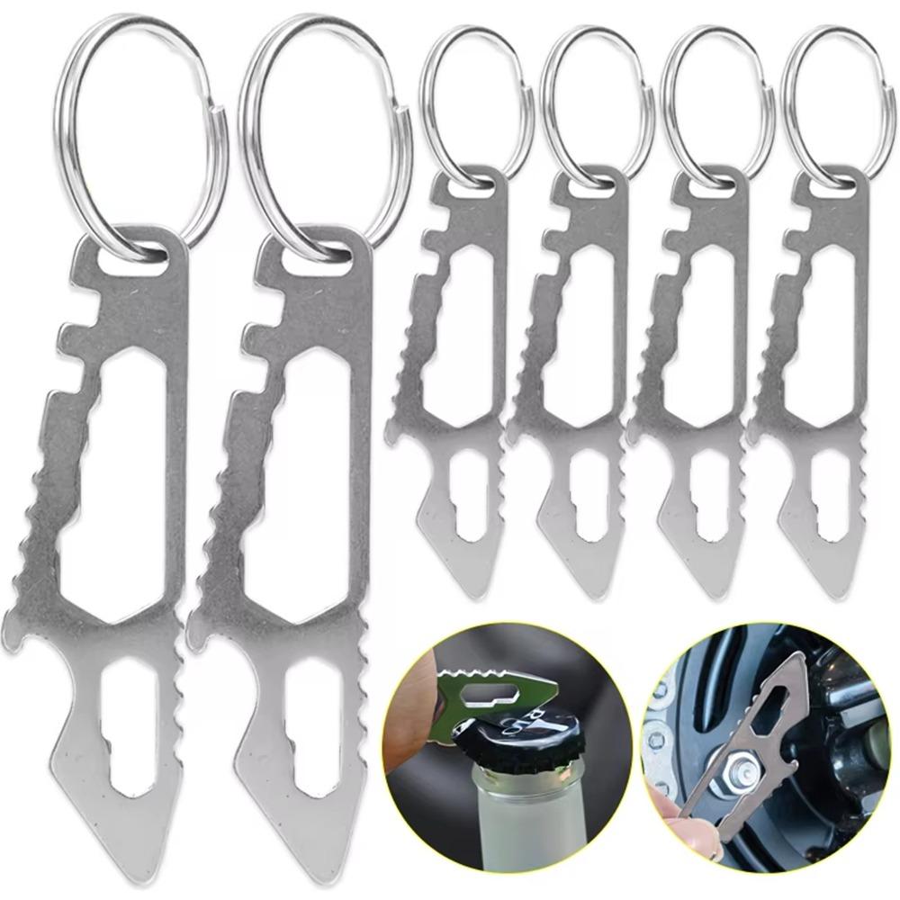 

EDC Key Holder Multifunctional Outdoor Gadgets Hexagon Wrench Bottle Opener For Camping Supplies