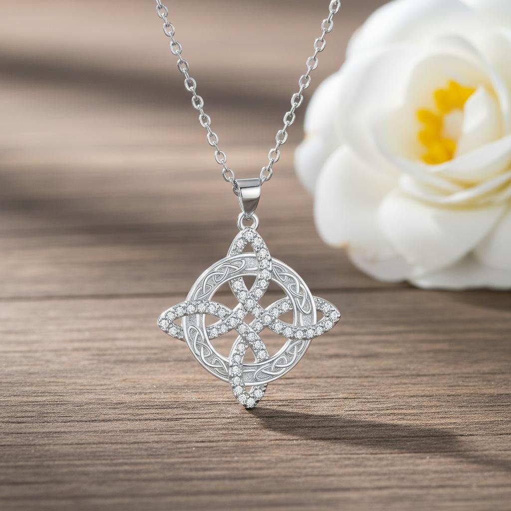 Celtic Fashion Necklace For Women Minimalist Luxury Unique Design