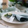 Ink Absorbent Paper Cards Handwritten Business 50 Sheets Blank Textured with Chiffon Ribbon Wedding Invitations Table Name Tags for Party Banquet