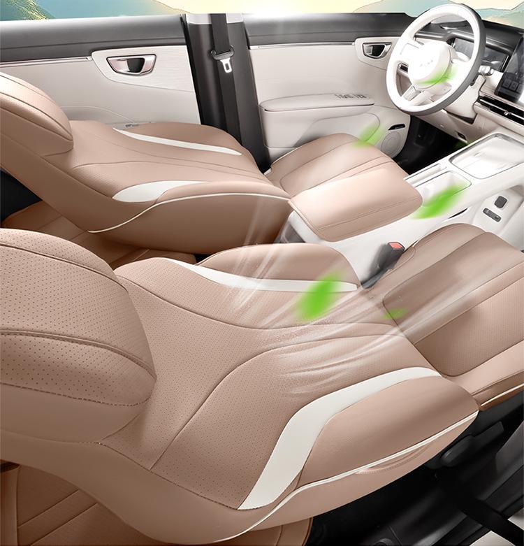 Wuling Bingo S Perforated Leather Wear-Resistant Cute Cartoon Full Coverage Car Seat Cushion