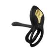Zalo - Bayek Vibrating Penis Ring with Remote Control Black