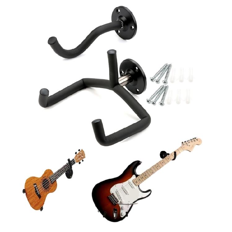 Metal Guitar Wall Hanger Wall Mount for Home and Studio Electric Guitar